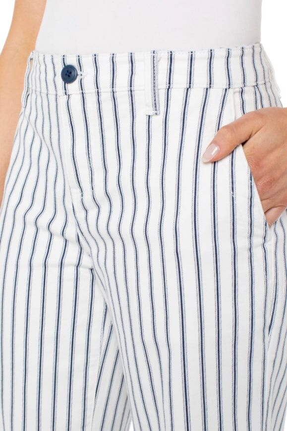 Wide Leg Crop With Patch Pockets BOTTOMS LIVERPOOL