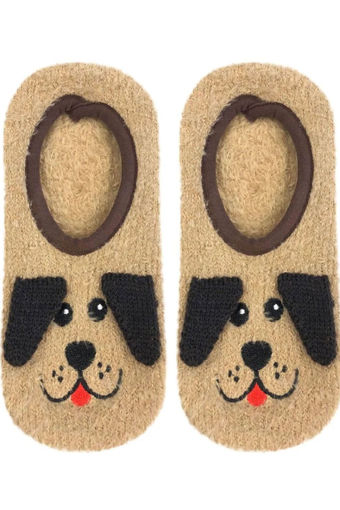 Fuzzy Dog Slipper Socks GIFT/OTHER LIVINGROYAL