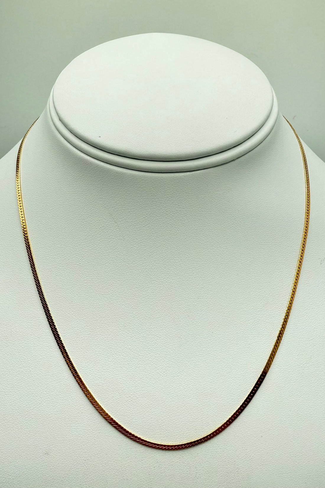 17" Choker Herringbone Chain JEWELRY ENEWTON