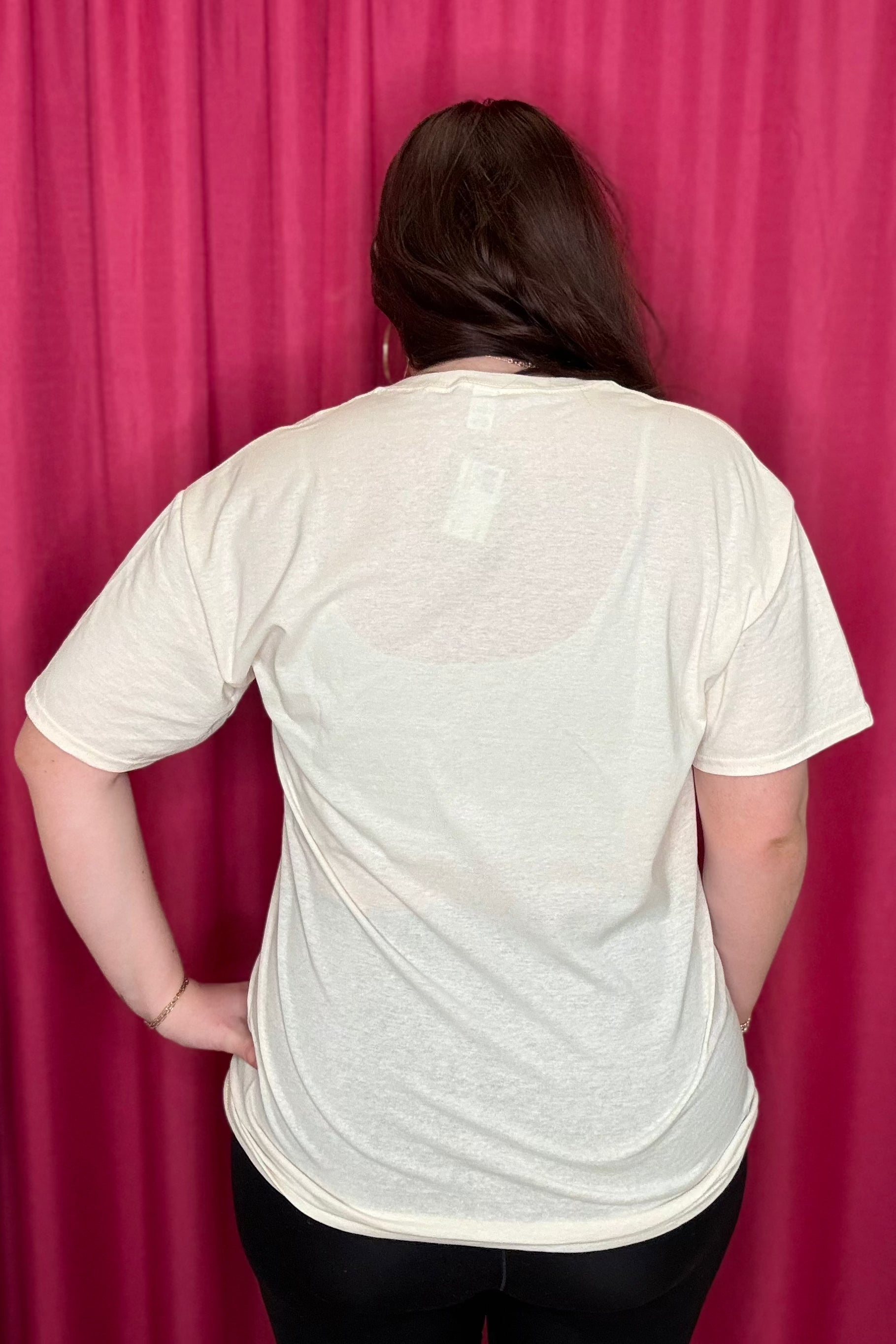 Basket Case Fruity Sequin Graphic Tee MISSY BASIC KNIT K Lane&