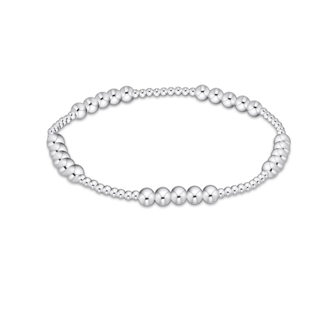 Classic Blissful Pattern 2mm Bead Bracelet 4mm JEWELRY ENEWTON