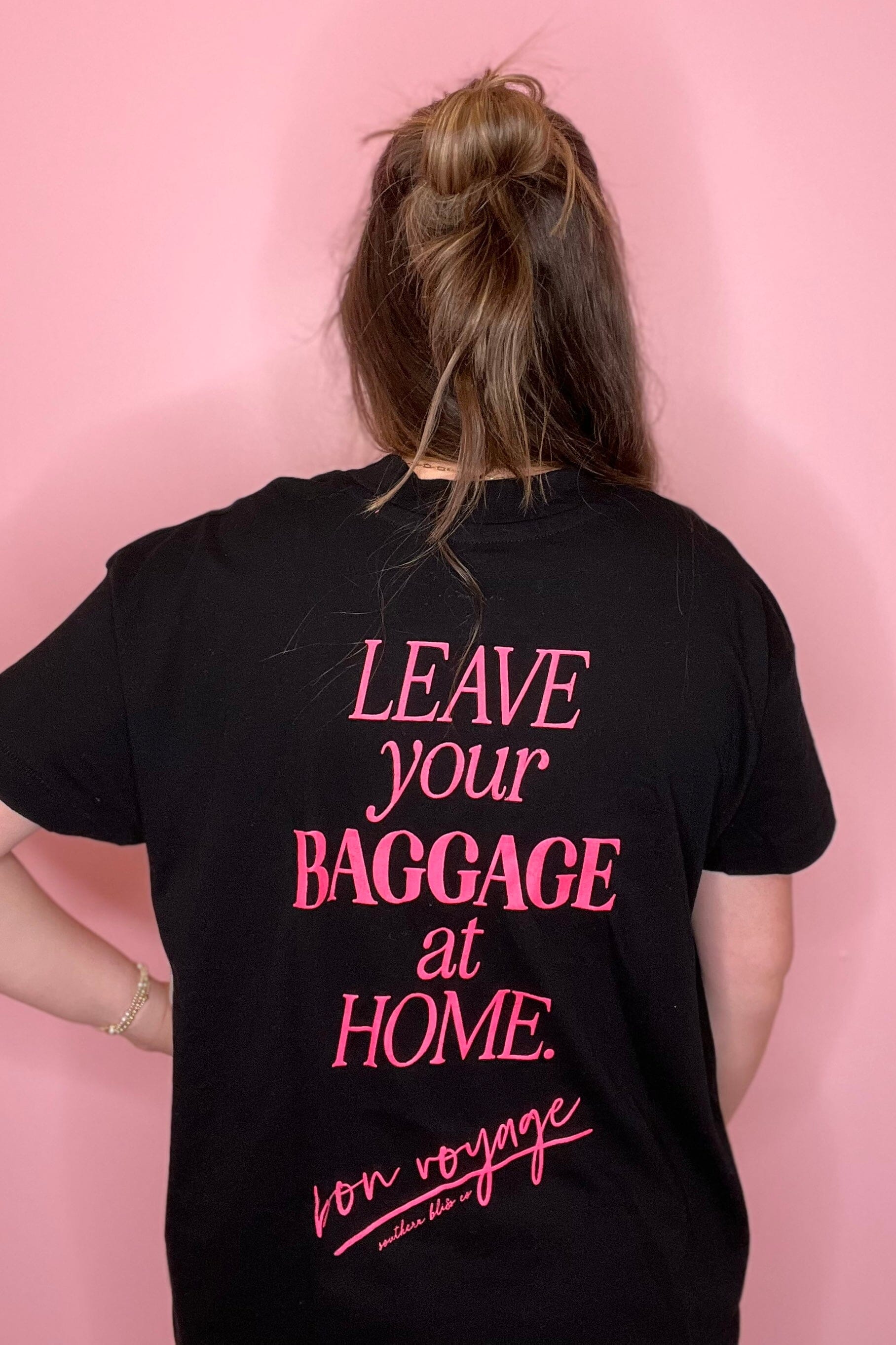 Leave Your Baggage At Home T-Shirt MISSY BASIC KNIT K Lane&
