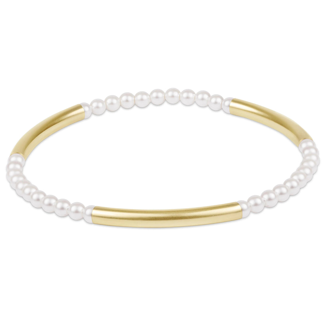 Enewton Bliss Bar Pattern Pearl 3mm Bracelet JEWELRY ENEWTON