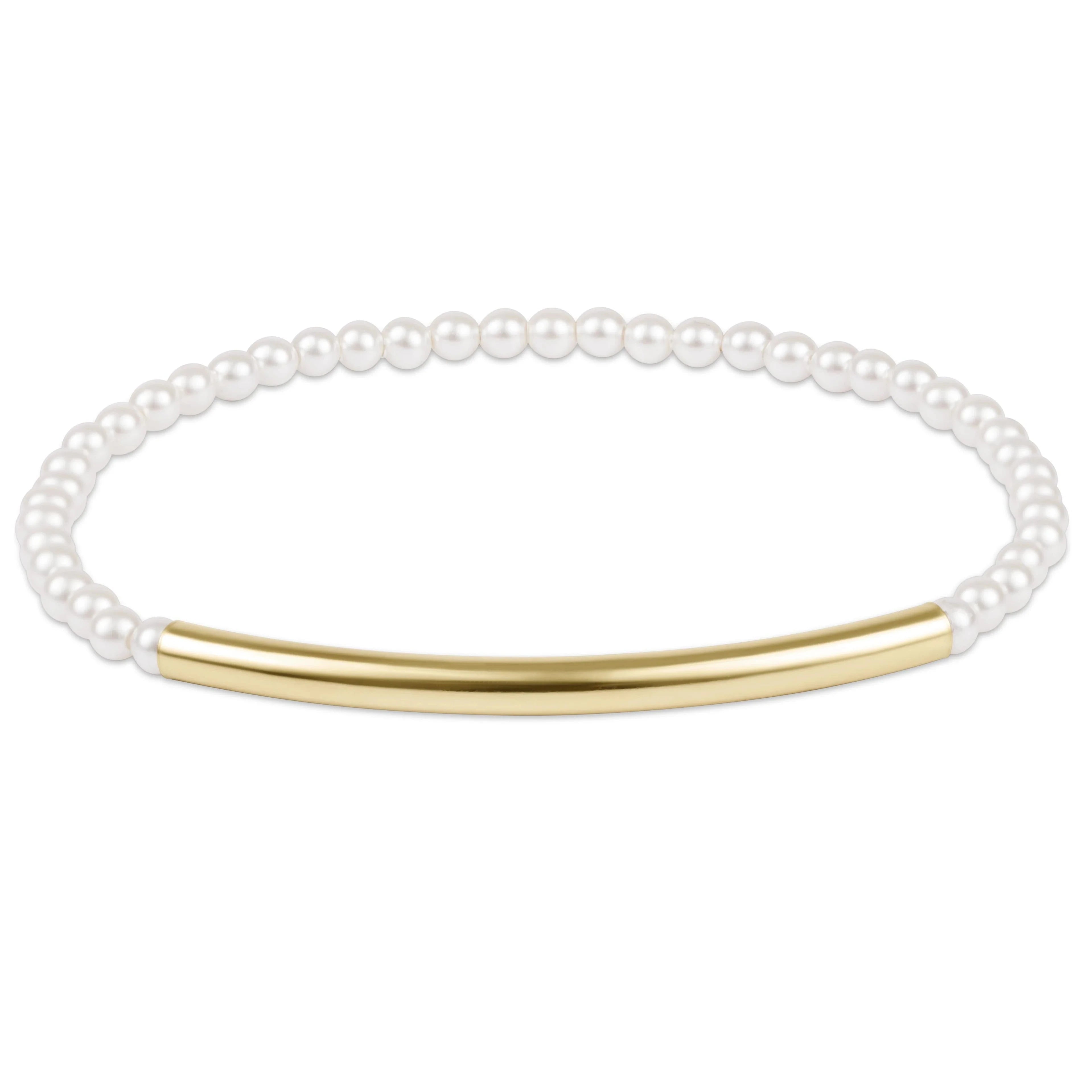 Enewton Bliss Bar Smooth Pearl 3mm Bracelet JEWELRY ENEWTON