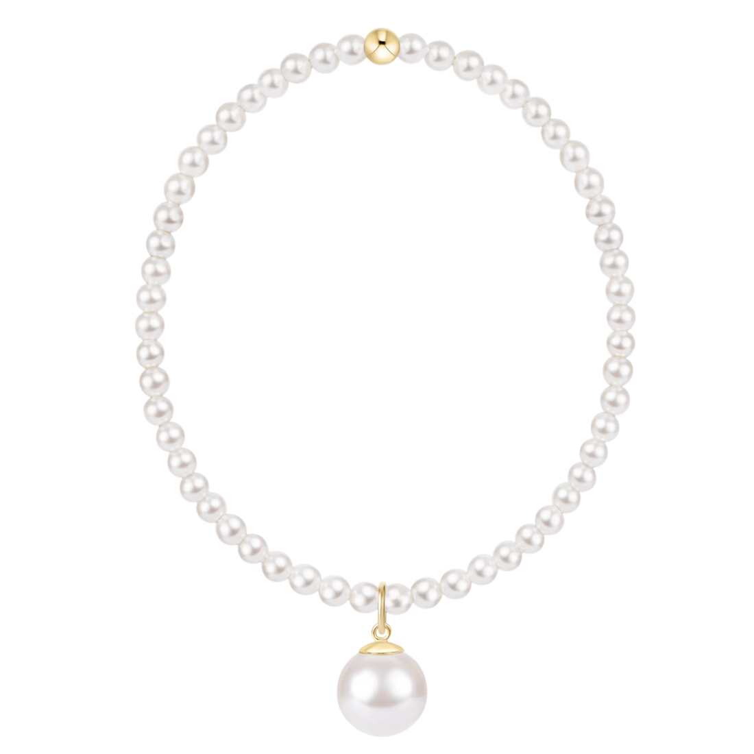 Enewton Classic Pearl 3mm Bracelet - Classic Pearl 10mm Charm JEWELRY ENEWTON