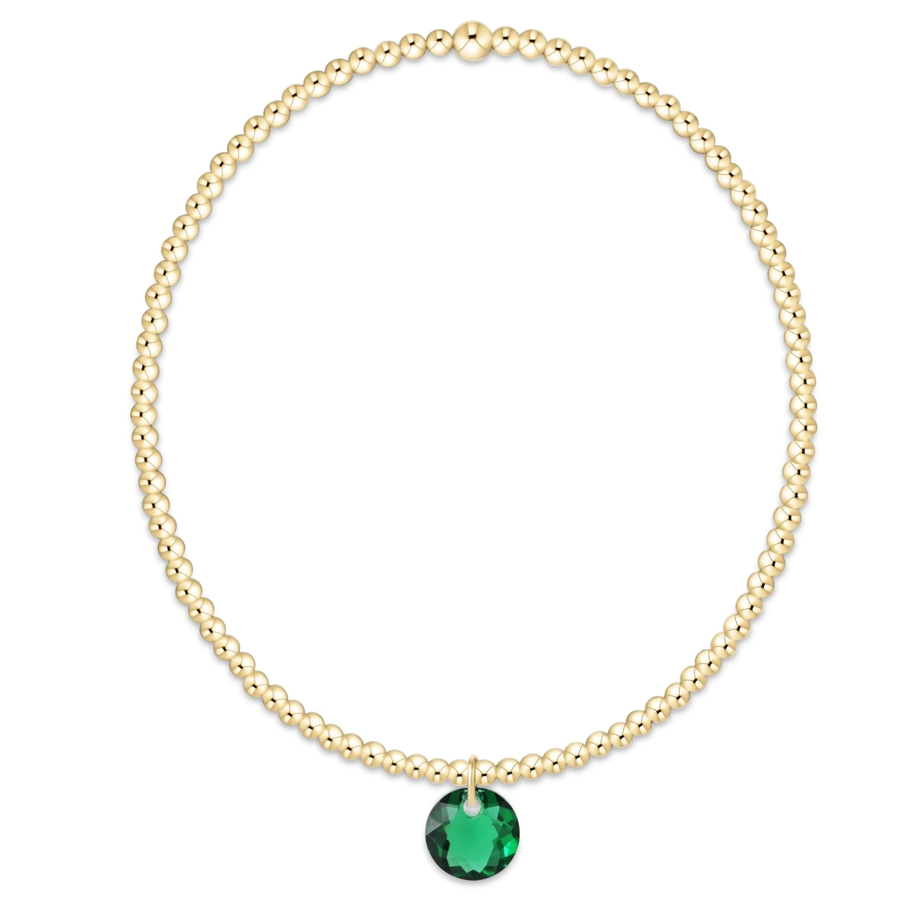 Enewton Classic Gold 2mm Bracelet Reflection Small Charm-5 JEWELRY ENEWTON
