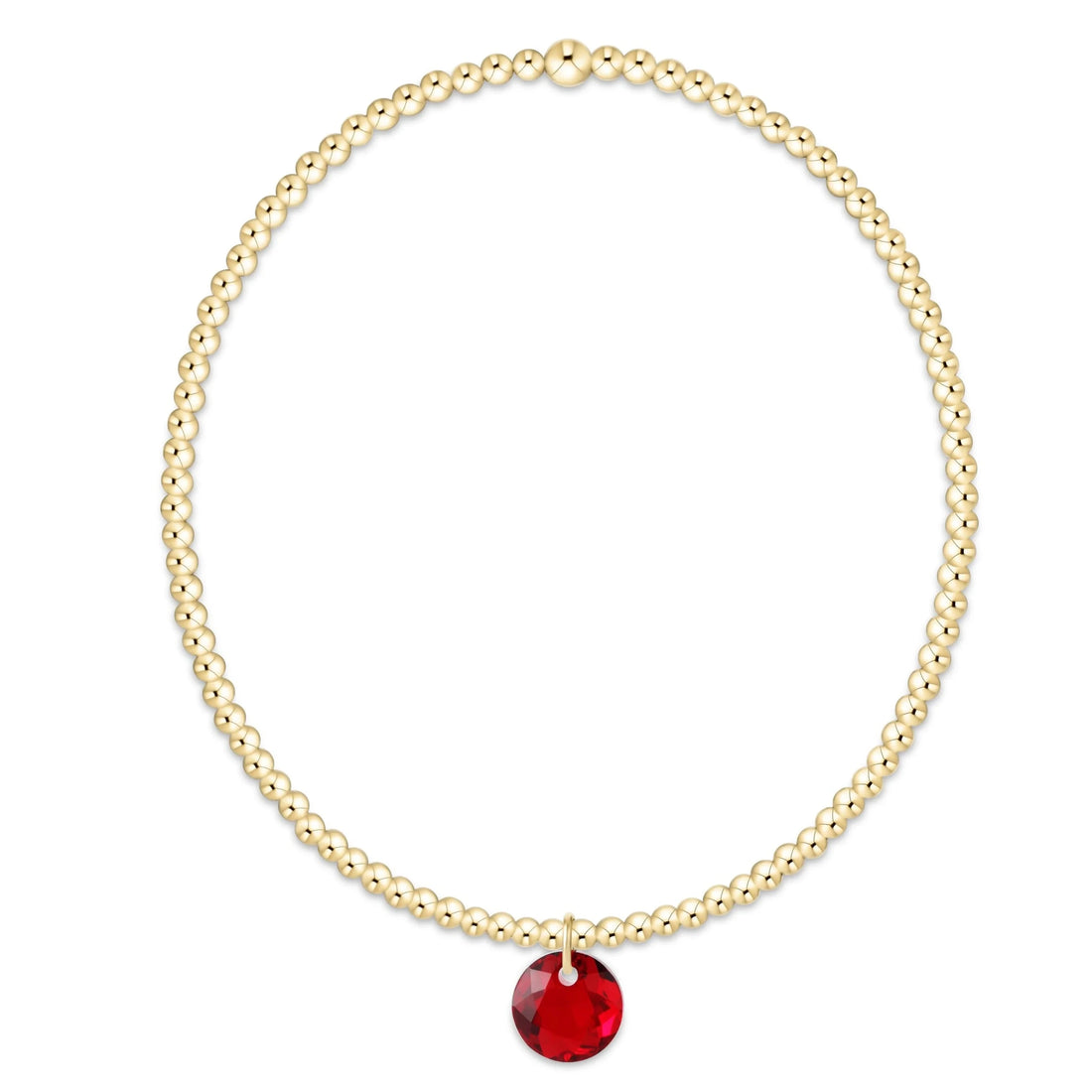 Enewton Classic Gold 2mm Bracelet Reflection Small Charm-1 JEWELRY ENEWTON