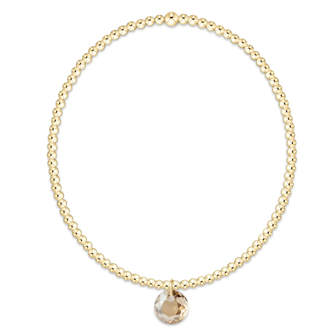 Enewton Classic Gold 2mm Bracelet Reflection Small Charm-11 JEWELRY:~~Unassigned~~ ENEWTON