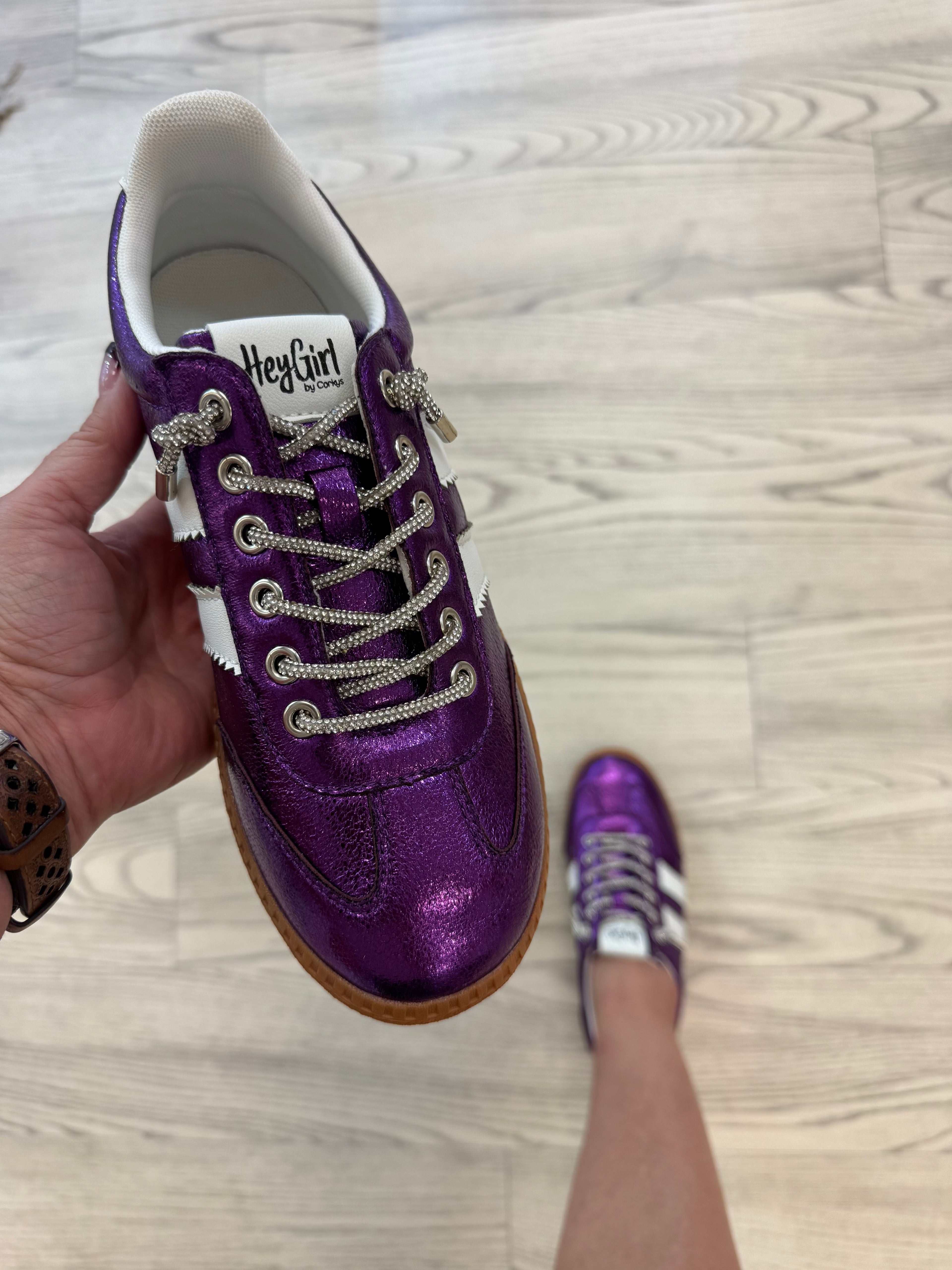 Head Up Shoe-Purple SHOES CORKYS