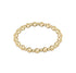 Classic Grateful Pattern 6mm Bead Bracelet - Gold JEWELRY ENEWTON