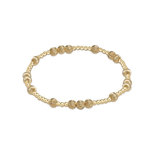 Hope Unwritten Dignity 5mm Bead Bracelet - Gold JEWELRY ENEWTON
