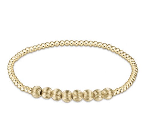 Dignity Beaded Bliss 2.5mm Bead Bracelet - 5mm Gold JEWELRY ENEWTON