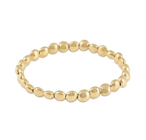 Honesty Gold 6mm Bead Bracelet JEWELRY ENEWTON