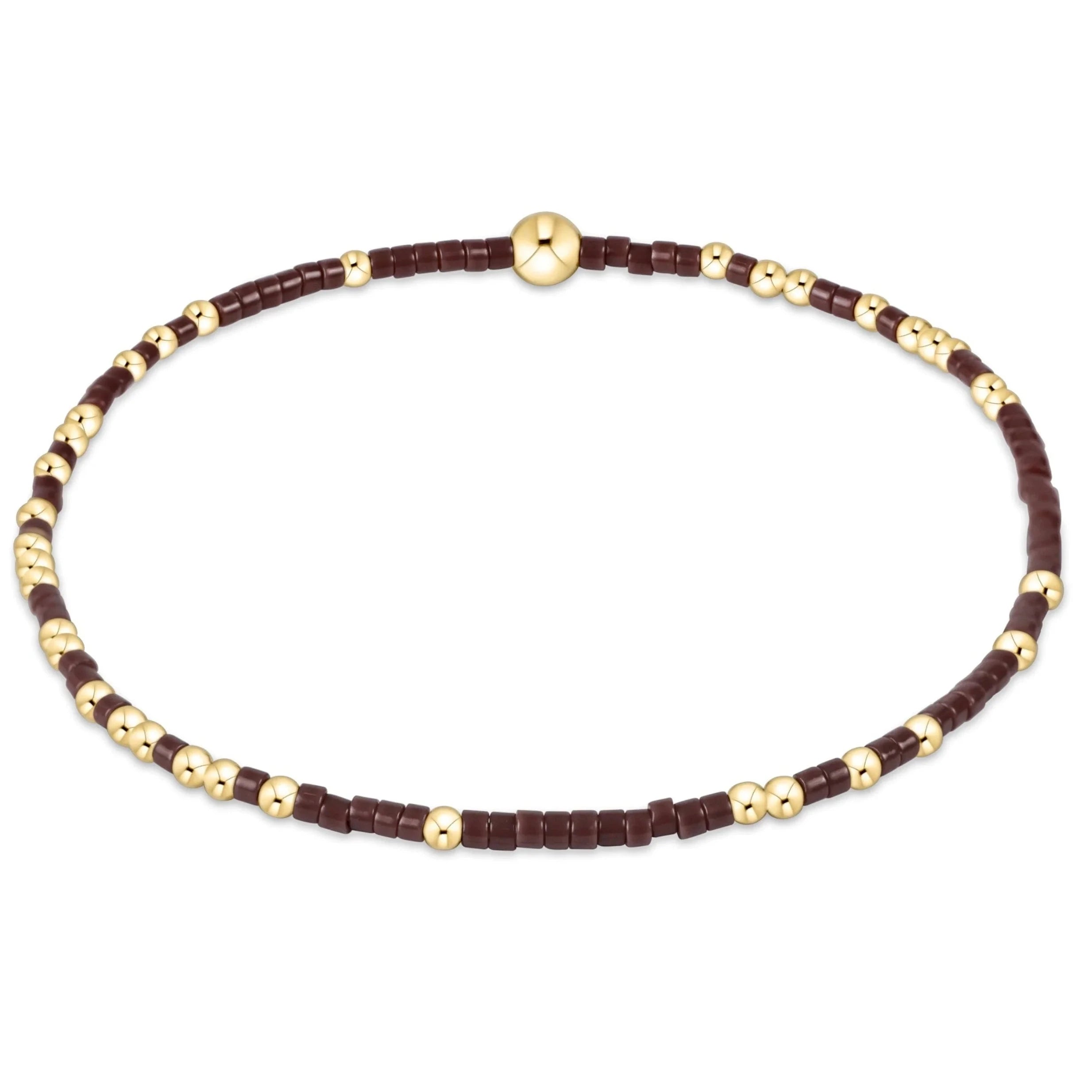 Enewton Extended Hope Unwritten Bracelet-Chocolate JEWELRY ENEWTON