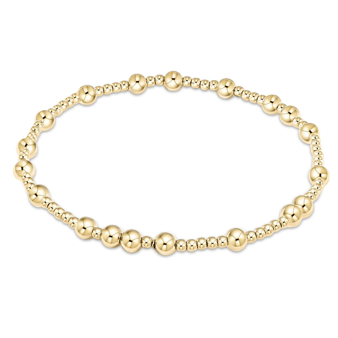 Enewton Extended Hope Unwritten 4mm Bead Bracelet-Gold JEWELRY ENEWTON