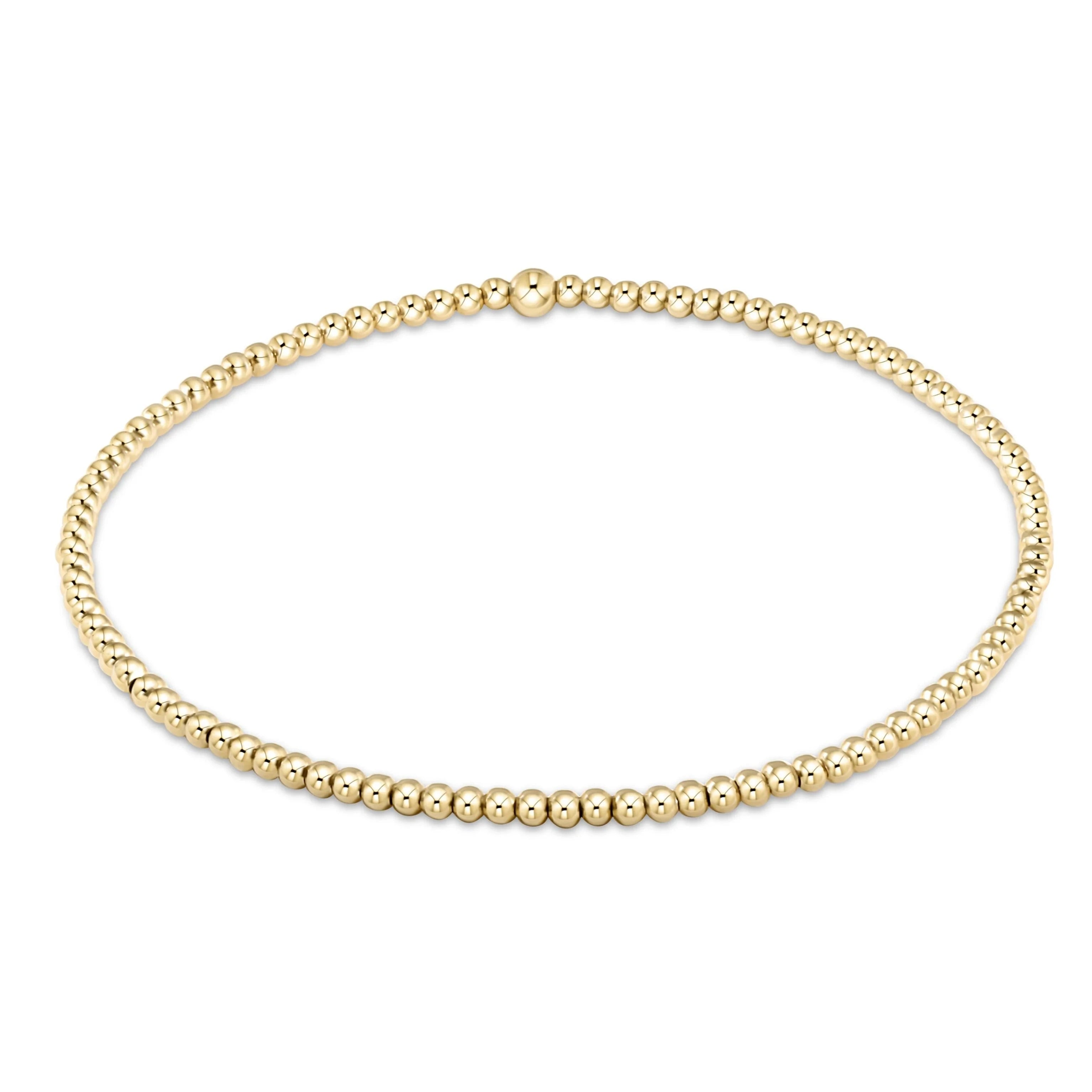 Enewton Classic Gold 2mm Bead Bracelet JEWELRY ENEWTON