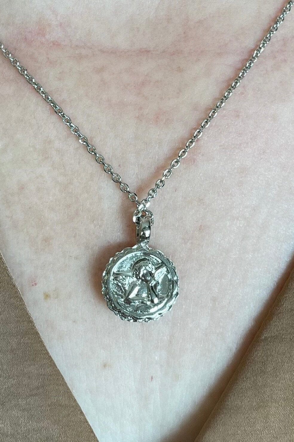 Guardian Angel Pendant - On a Clear Day BETTERBRANDJEWELRY Mariana