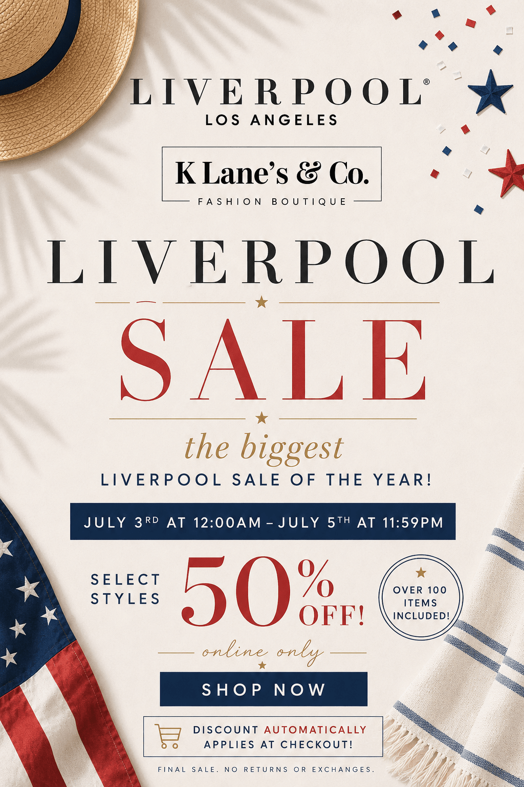 Liverpool SALE