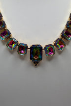 Large Emerald Necklace in "Twlight Serenade" - Yellow Gold BETTERBRANDJEWELRY:ANECK MICHALSMARIANA 
