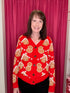 Gingerbread Print Cardigan OUTFIT COMPLETER DEAR SCARLETT 