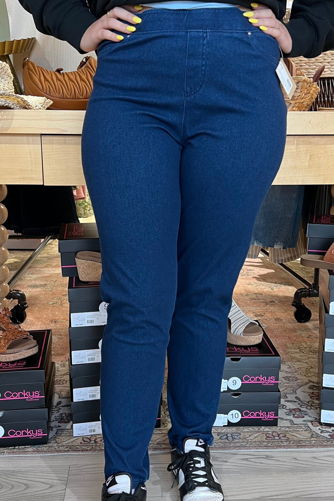 Pull On Denim Pant BOTTOMS SOUTHERN LADY 
