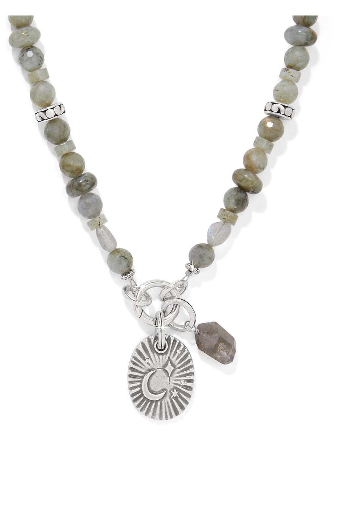 Token Charm Labradorite Necklace BJEWELRY Brighton Collectables