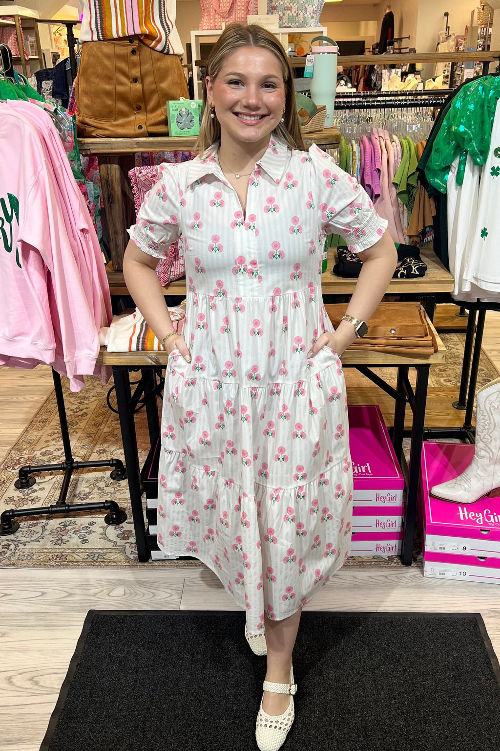 Mollu Sweetbriar Stripe Dress DRESS MARYSQUARE 