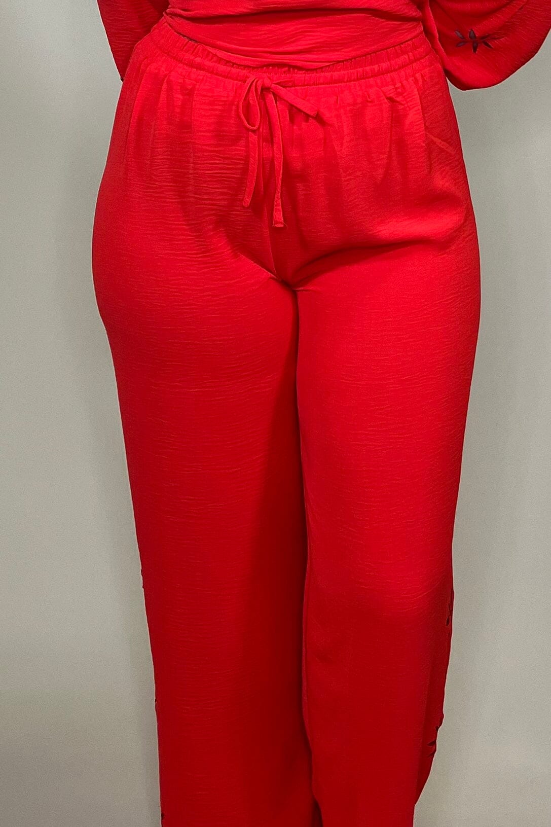 Pull On Pant w/Drawstring &amp; Cutouts BOTTOMS ZAC &amp; RACHEL 