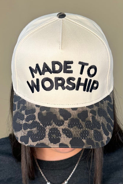 Made to Worship Hat SCARF/HAT/WINTERGOODS STITCHYOURSTYLE 