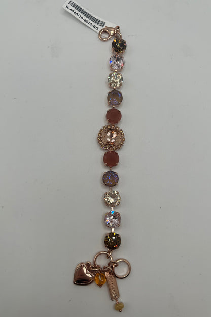 Medium Bracelet with Rivoli Center Cluster in &quot;Amaretto&quot; BETTERBRANDJEWELRY Mariana 