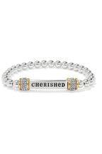 Meridian Cherished Two Tone Stretch Bracelet BJEWELRY Brighton Collectables 