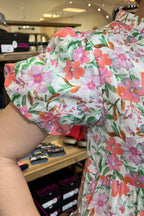 Watercolor Floral Dress DRESS SOUTHERN GRACE 