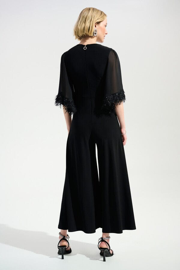 Joseph Ribkoff Jumpsuit w/Rhinestone Sleeve DRESS JOSEPH RIBKOFF 