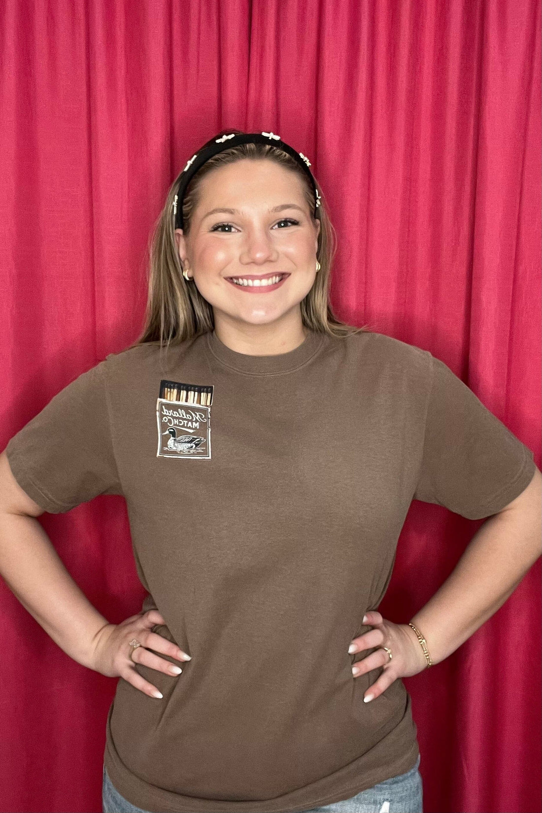 Mallard Match Comfort Colors T-Shirt MISSY BASIC KNIT SUGAR STITCH 