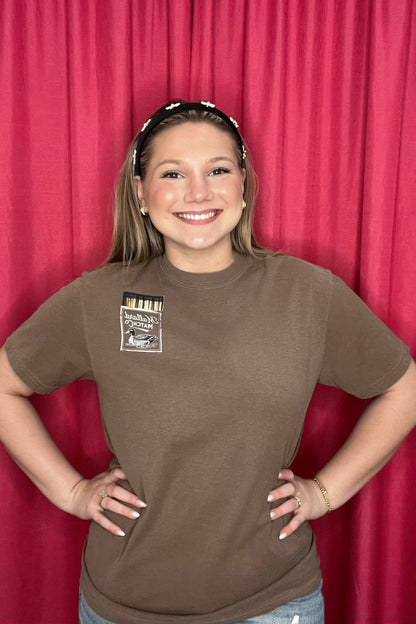 Mallard Match Comfort Colors T-Shirt MISSY BASIC KNIT SUGAR STITCH 