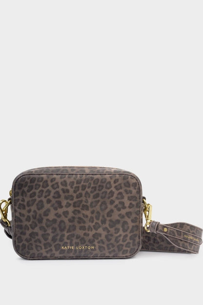 Leopard Aver Small Crossbody Bag HANDBAGS KATIE LOXTON 
