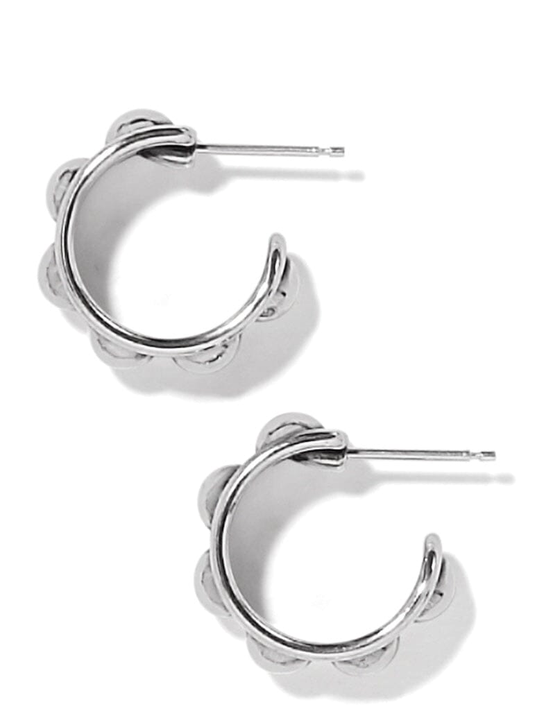 Pretty Tough Stud Post Hoop Earring