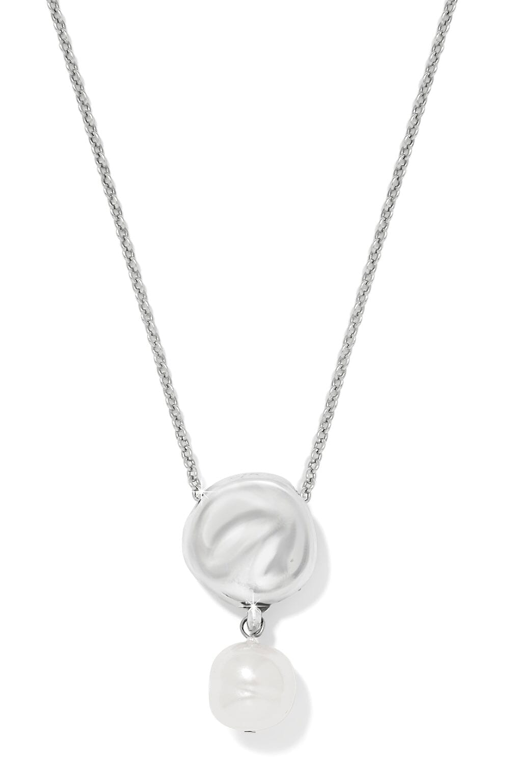Cascade Round Pearl Necklace BJEWELRY Brighton Collectables 
