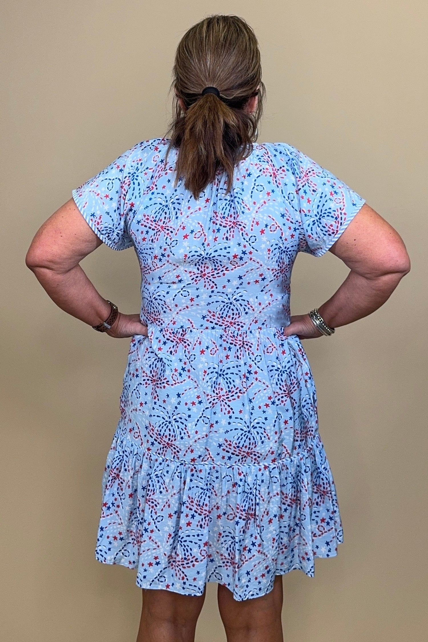 Lillian Star Spangled Dress DRESS MARYSQUARE 