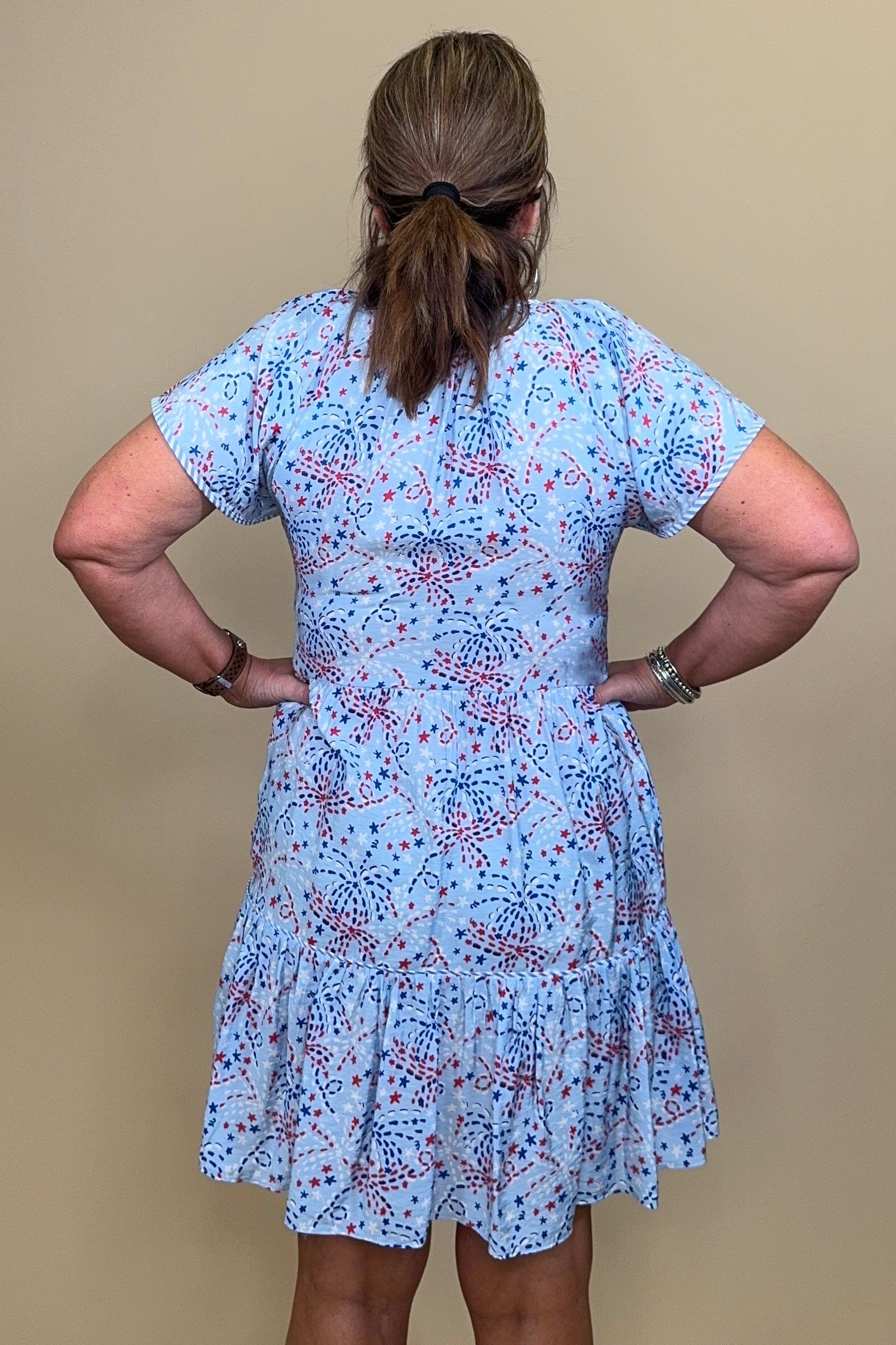 Lillian Star Spangled Dress DRESS MARYSQUARE 