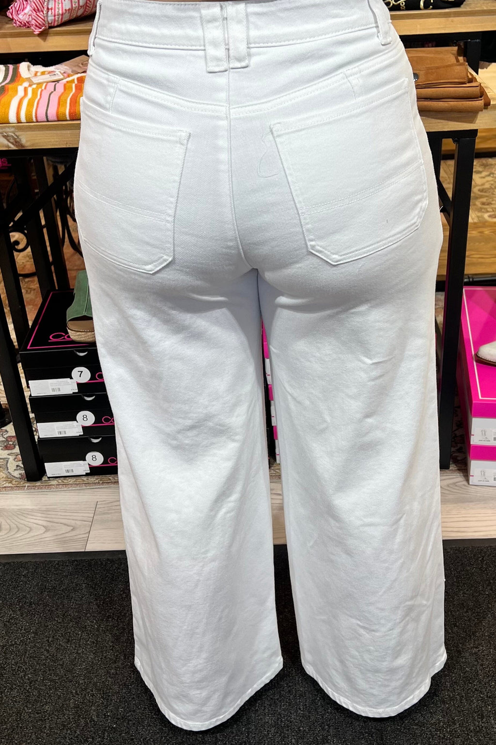 30/28" Ab Solution High Rise Wide Leg w/Utility Pockets BOTTOMS DEMOCRACY 