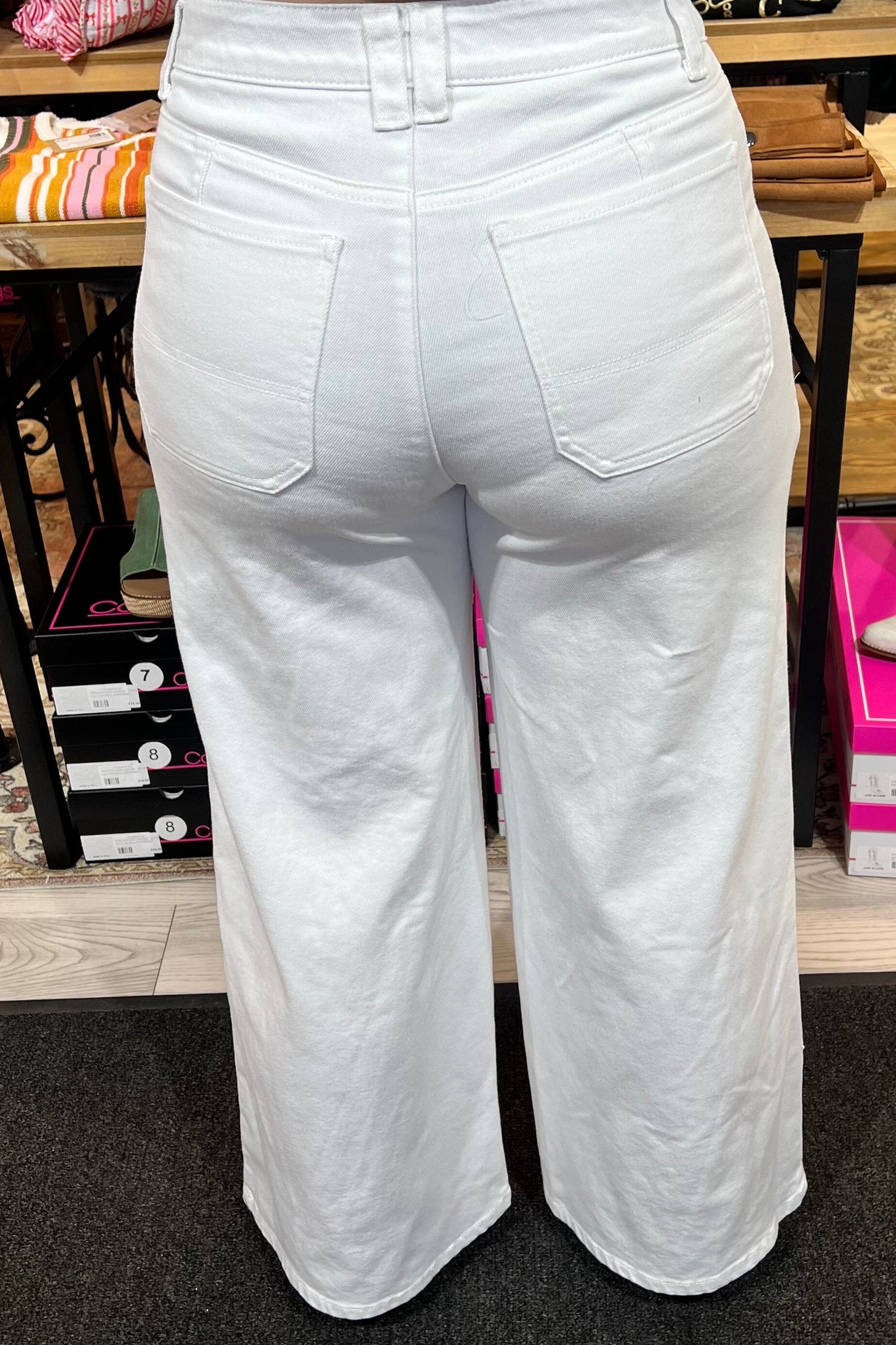 30/28" Ab Solution High Rise Wide Leg w/Utility Pockets BOTTOMS DEMOCRACY 