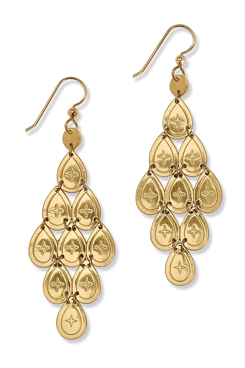 Palm Canyon Teardrop French Wire Earrings BJEWELRY Brighton Collectables 