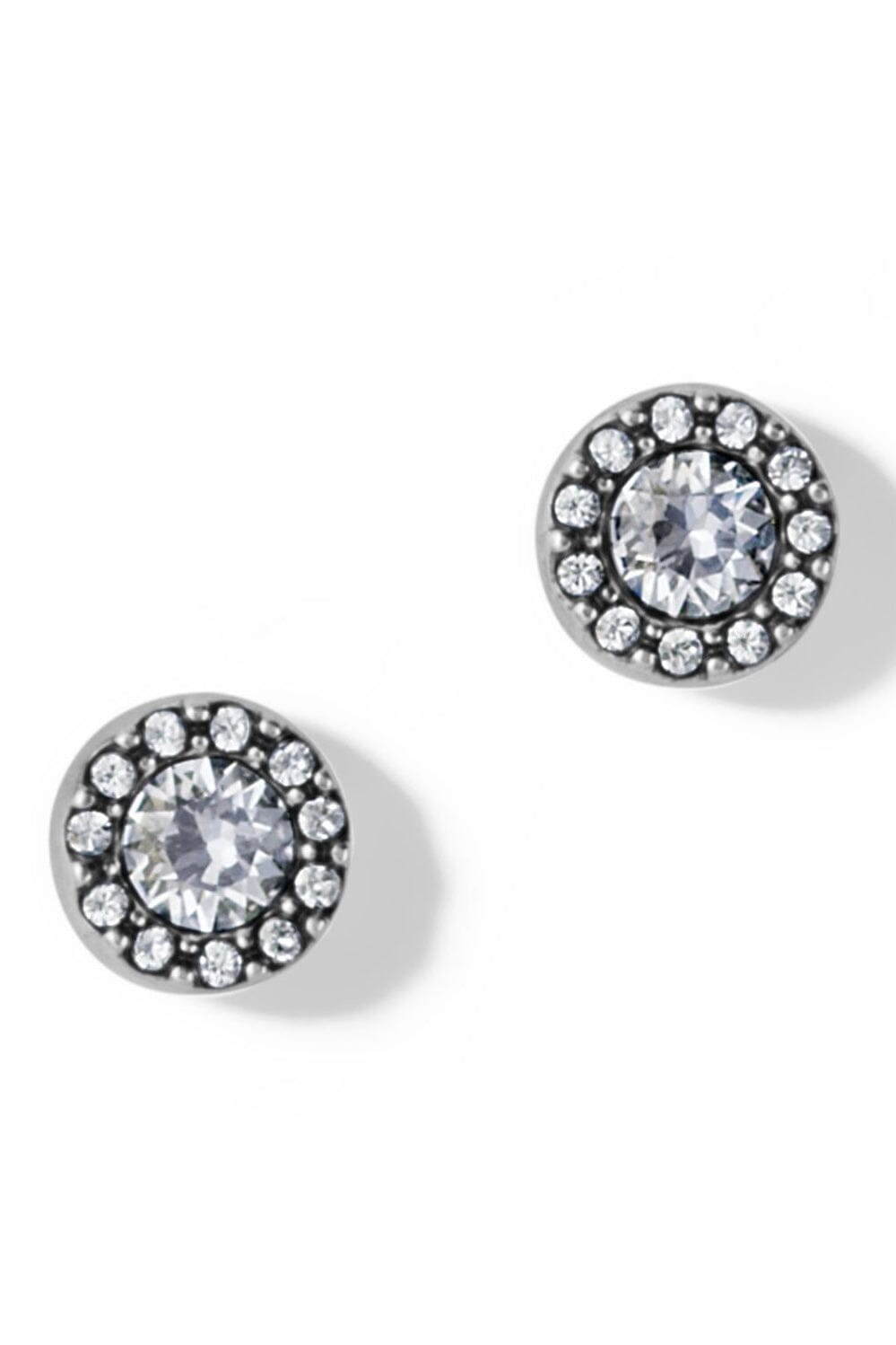Illumina Silver Solitaire Post Earrings BJEWELRY Brighton Collectables 