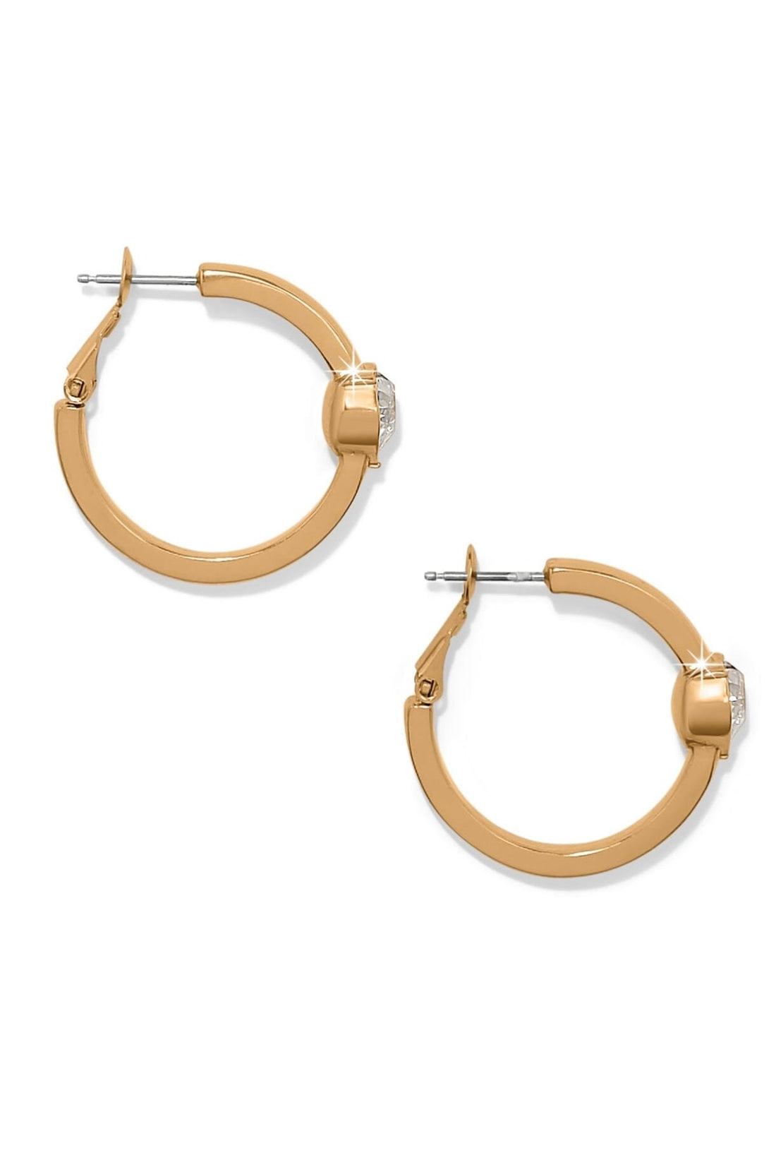 Mystery Of Love Heart Hoop Earrings BJEWELRY LEEGIN-BRIGHTON 