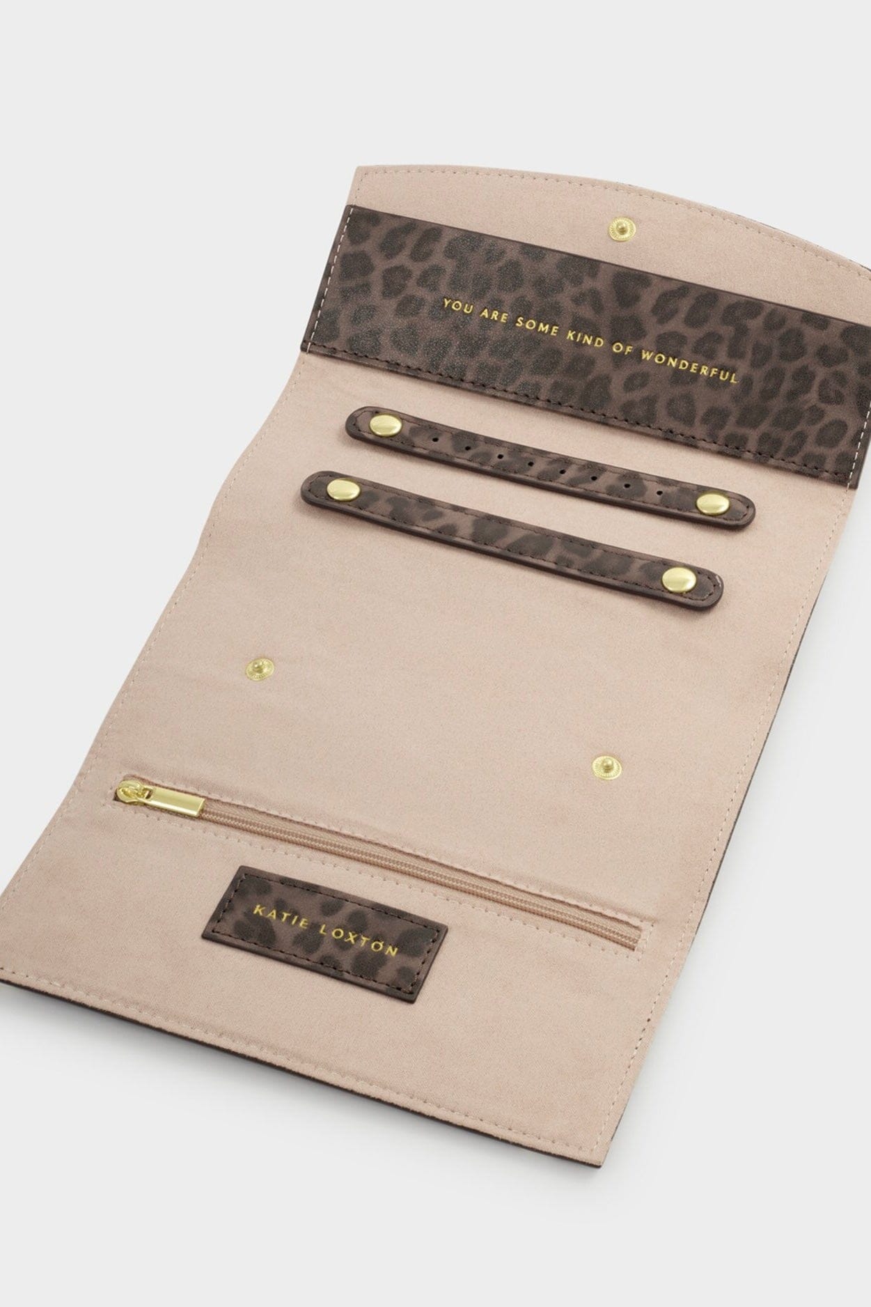 Leopard Jewelry &amp; Accessories Organizer HANDBAGS KATIE LOXTON 