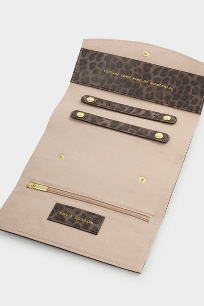 Leopard Jewelry &amp; Accessories Organizer HANDBAGS KATIE LOXTON 