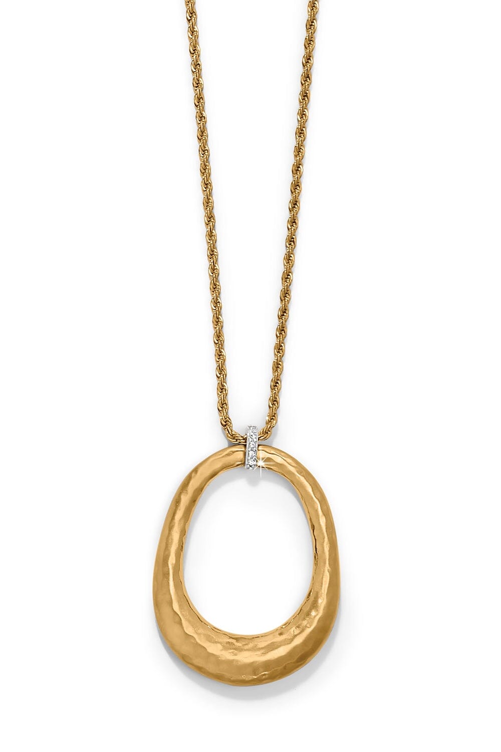 Meridian Geo Open Ring Pendant Necklace BJEWELRY Brighton Collectables 