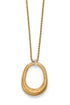Meridian Geo Open Ring Pendant Necklace BJEWELRY Brighton Collectables 