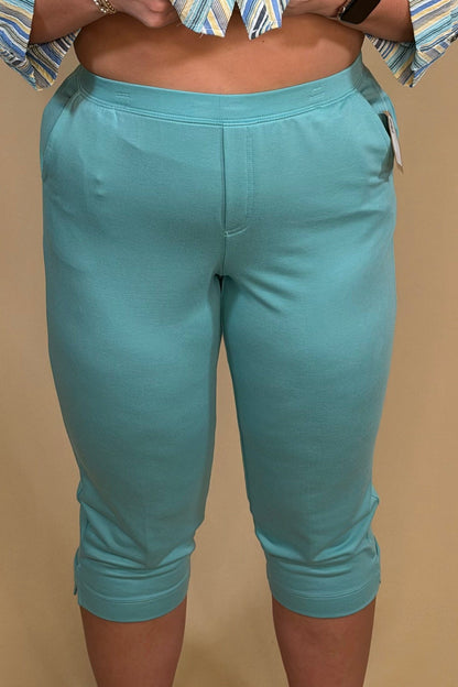 Pull On Cropped Pant w/Pockets BOTTOMS SOUTHERN LADY 